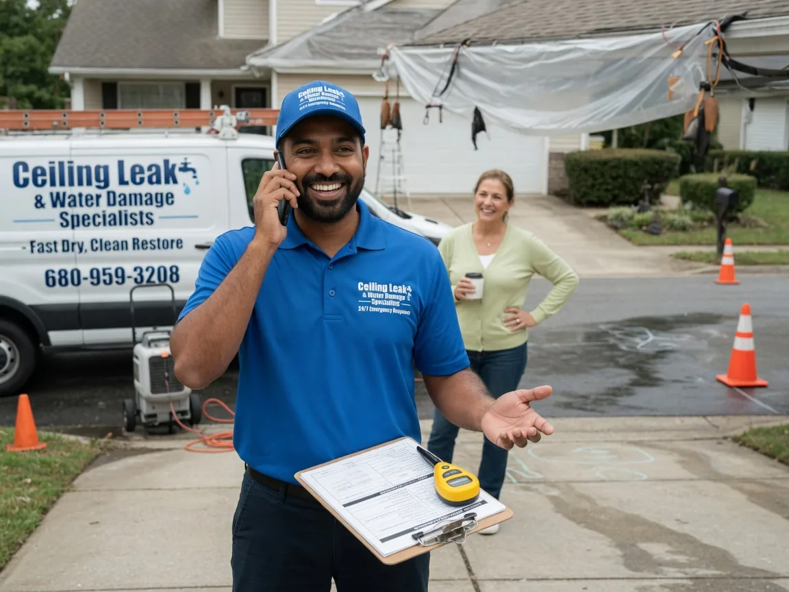 Ceiling Leak Cleanup Hugheston, WV FAQs
